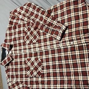 New Haband men's long sleeved button up shirt size S
